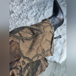 Camouflage Fringe Pants